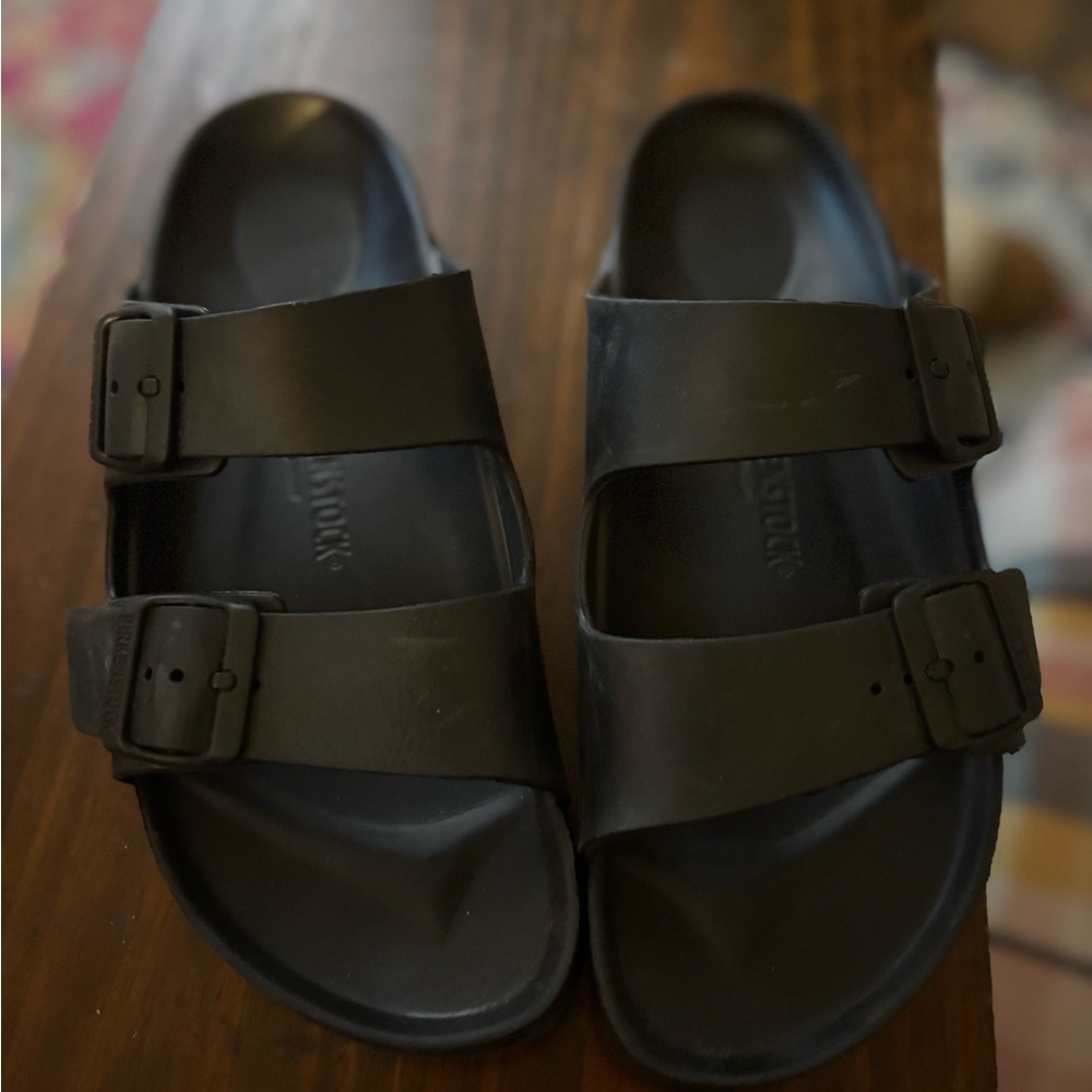 Birkenstock women’s black sandals
